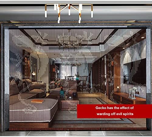 QPZK Doorway Curtain Beaded Panels 90x190cm