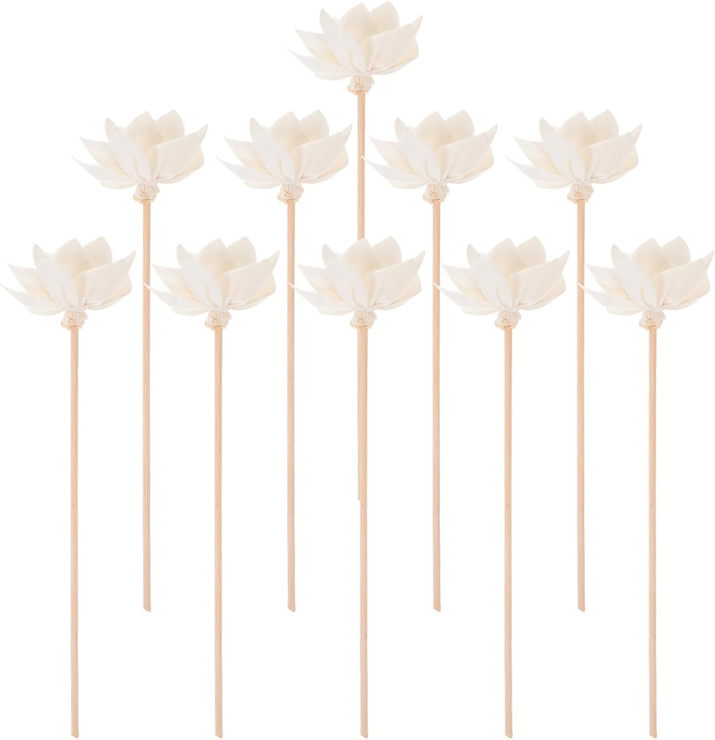 HOLIDYOYO Reed Diffuser Sticks 10pc Home Office Decor