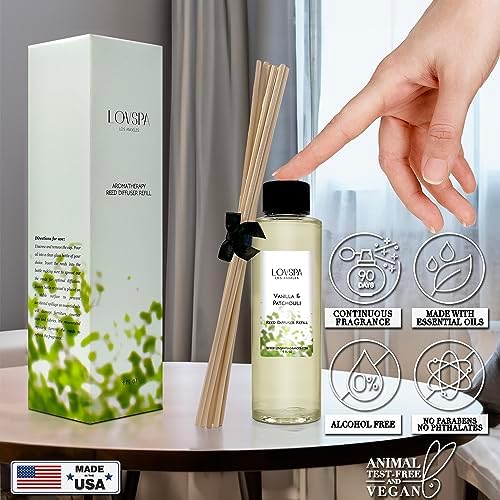LOVSPA Vanilla Patchouli Diffuser Refill Oil 4 oz