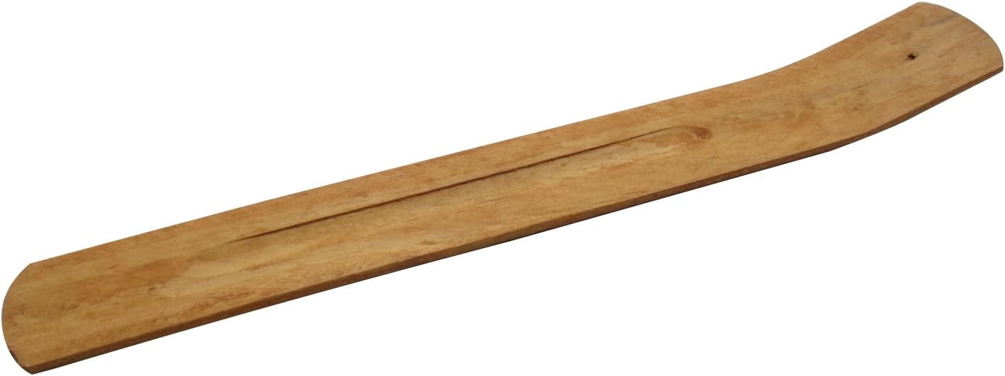 TRENDBOX 5pcs Plain Wood Incense Stick Holder Burner Ash Catcher