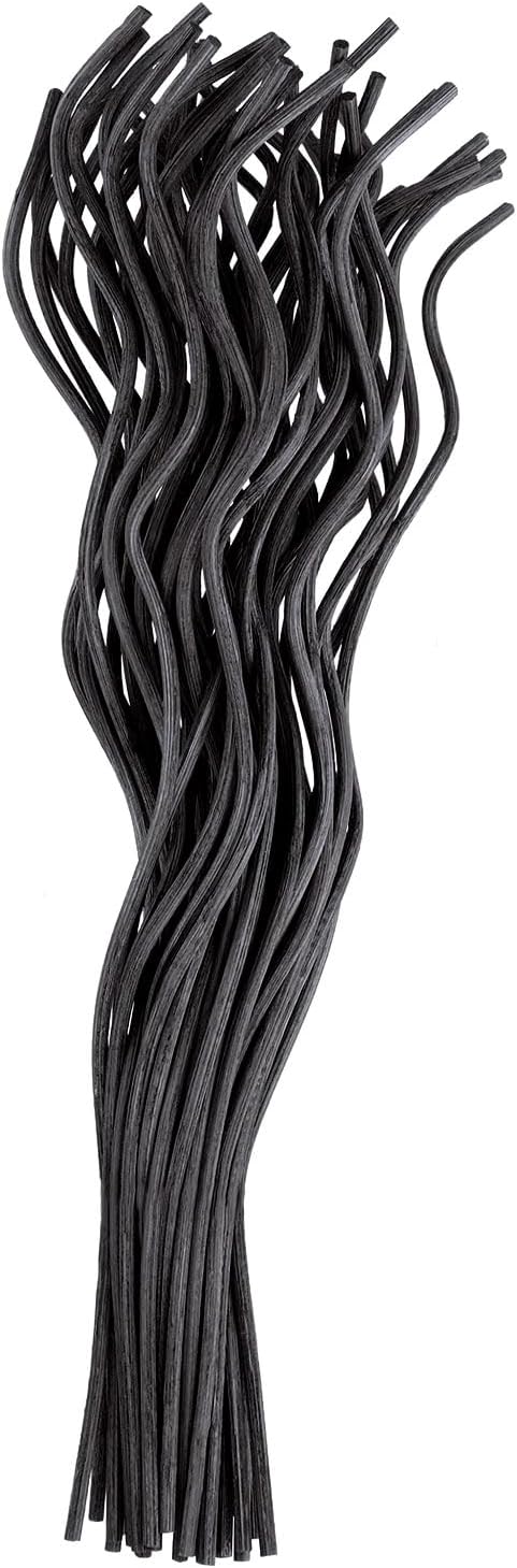 PATIKIL 28CM Rattan Diffuser Sticks 50 Pcs Black