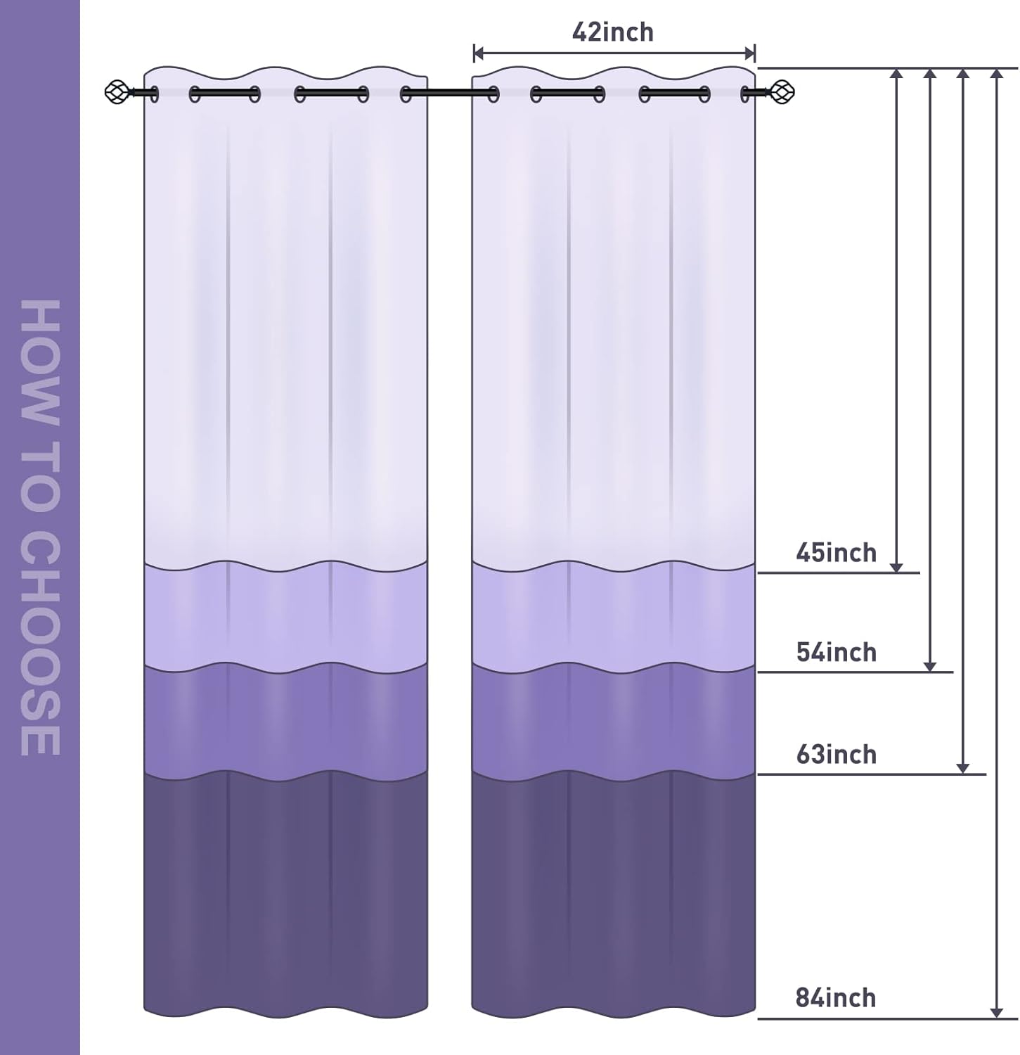Jekeno Fall Tree Blackout Curtains 2 Panel Set