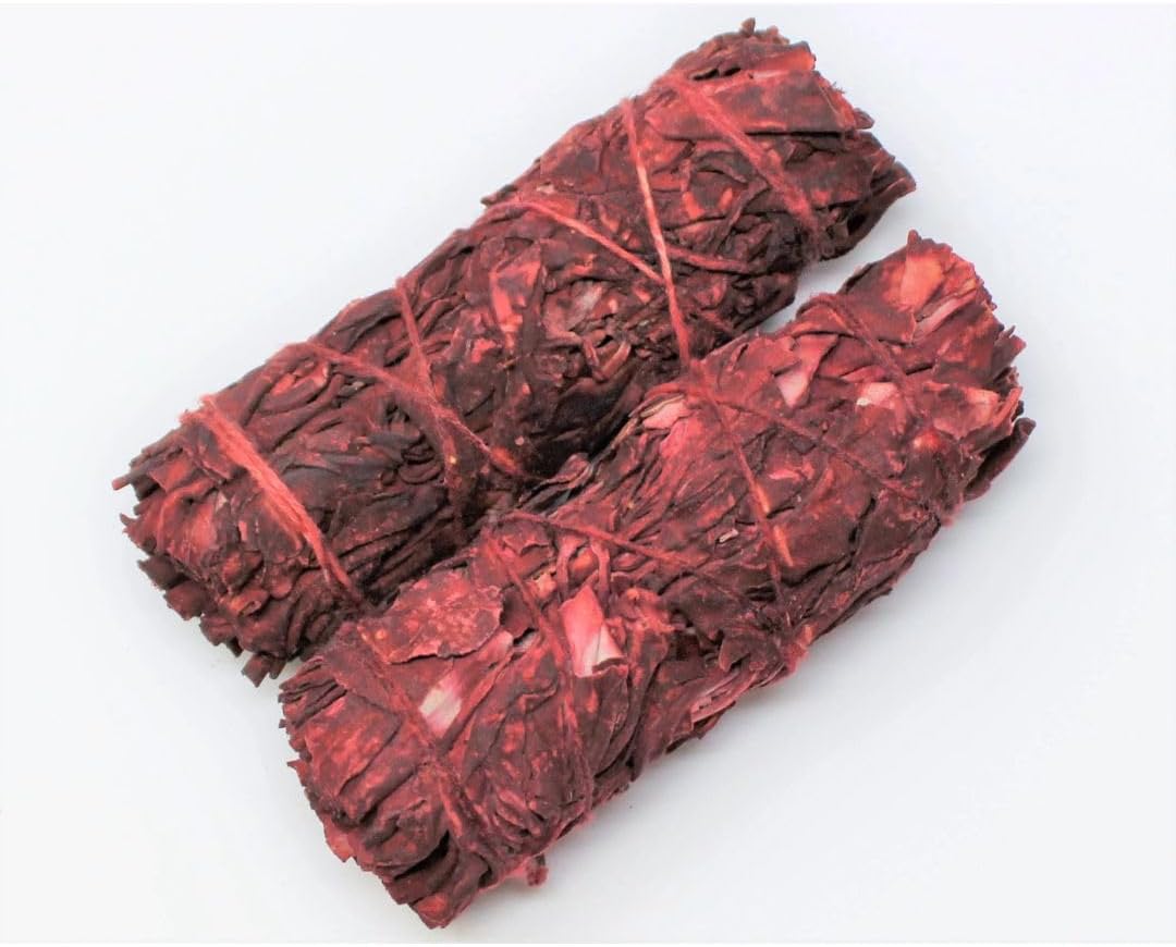 Dragons Blood Sage Smudge Sticks for Energy Cleansing