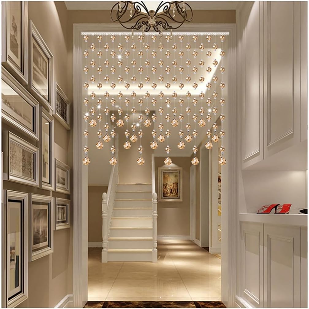 Crystal Bead Curtain 25 Strands Door Divider Wall Decor