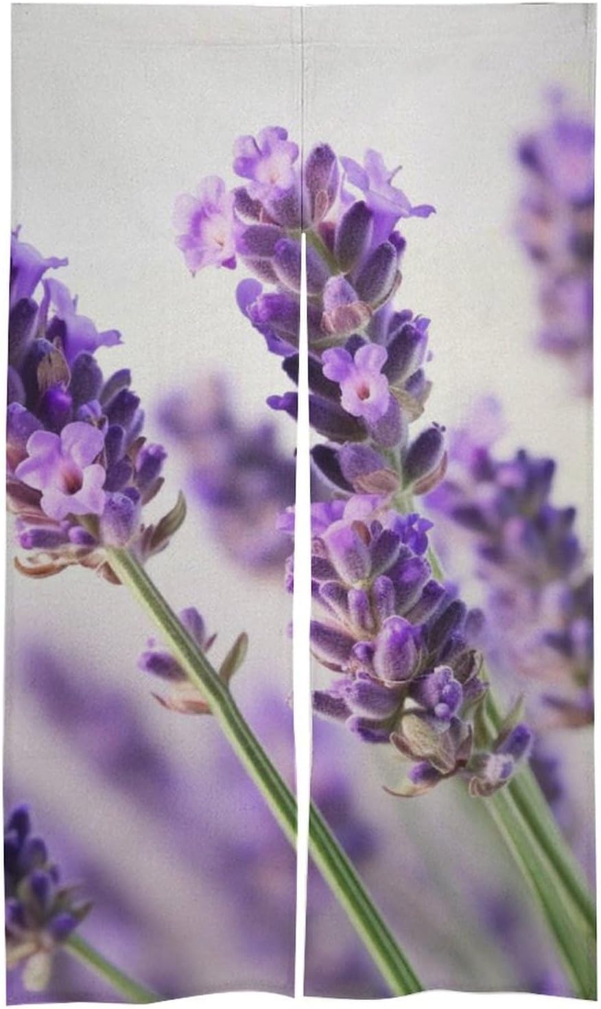 Lavender Flower Door Curtain Panel 17x57 Inch