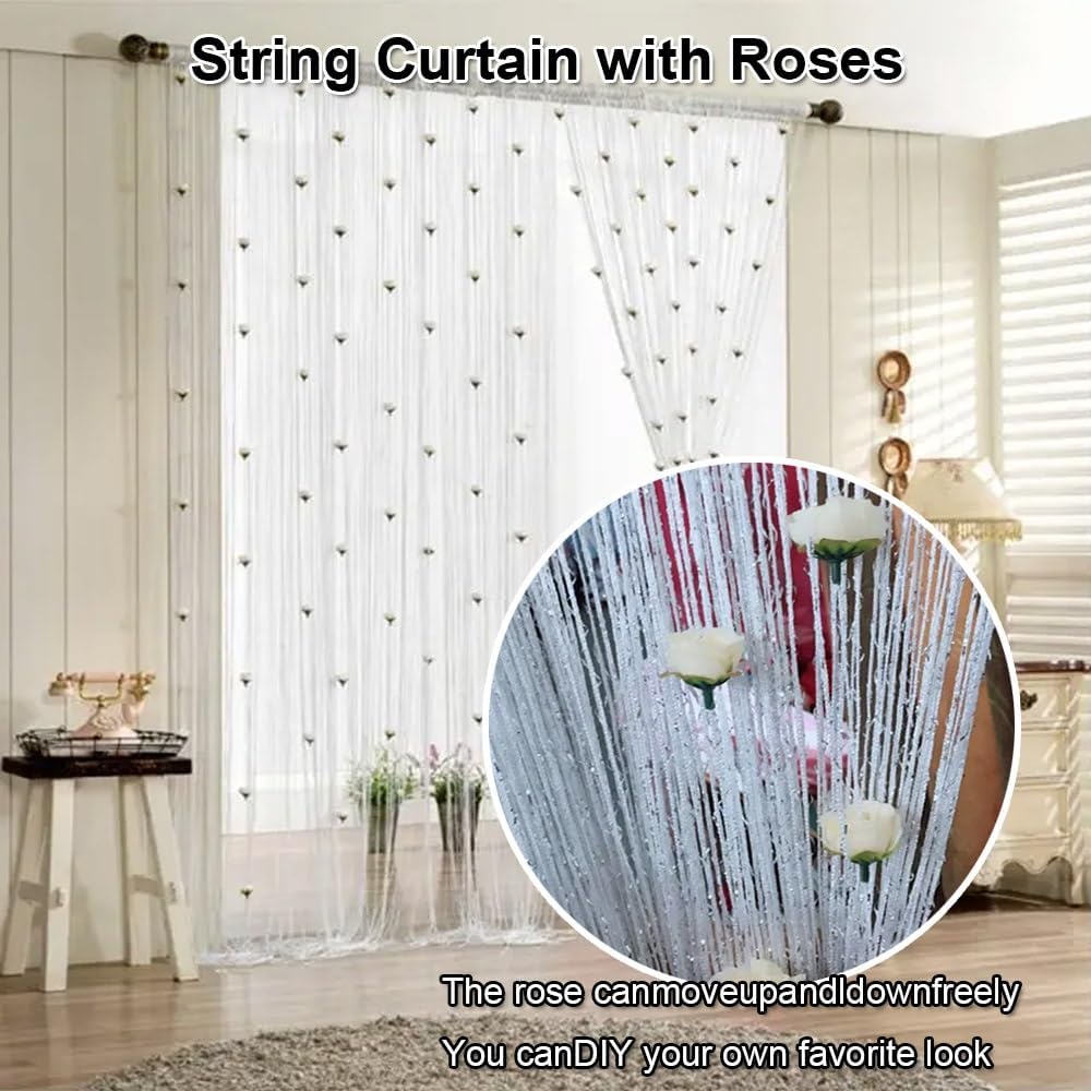 Beaded Curtain Fringe String Decor for Doorways