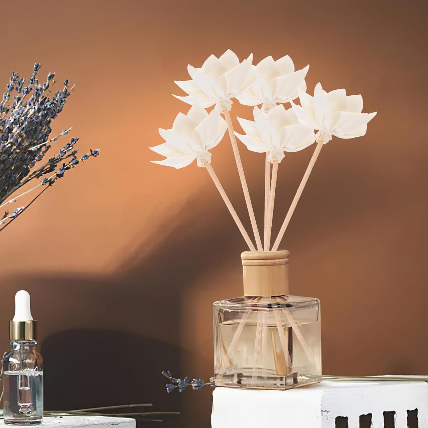 HOLIDYOYO Reed Diffuser Sticks 10pc Home Office Decor