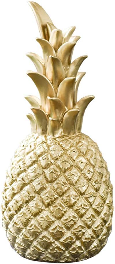 Creative Pineapple Room Decor Ornament 1 Piece Gold