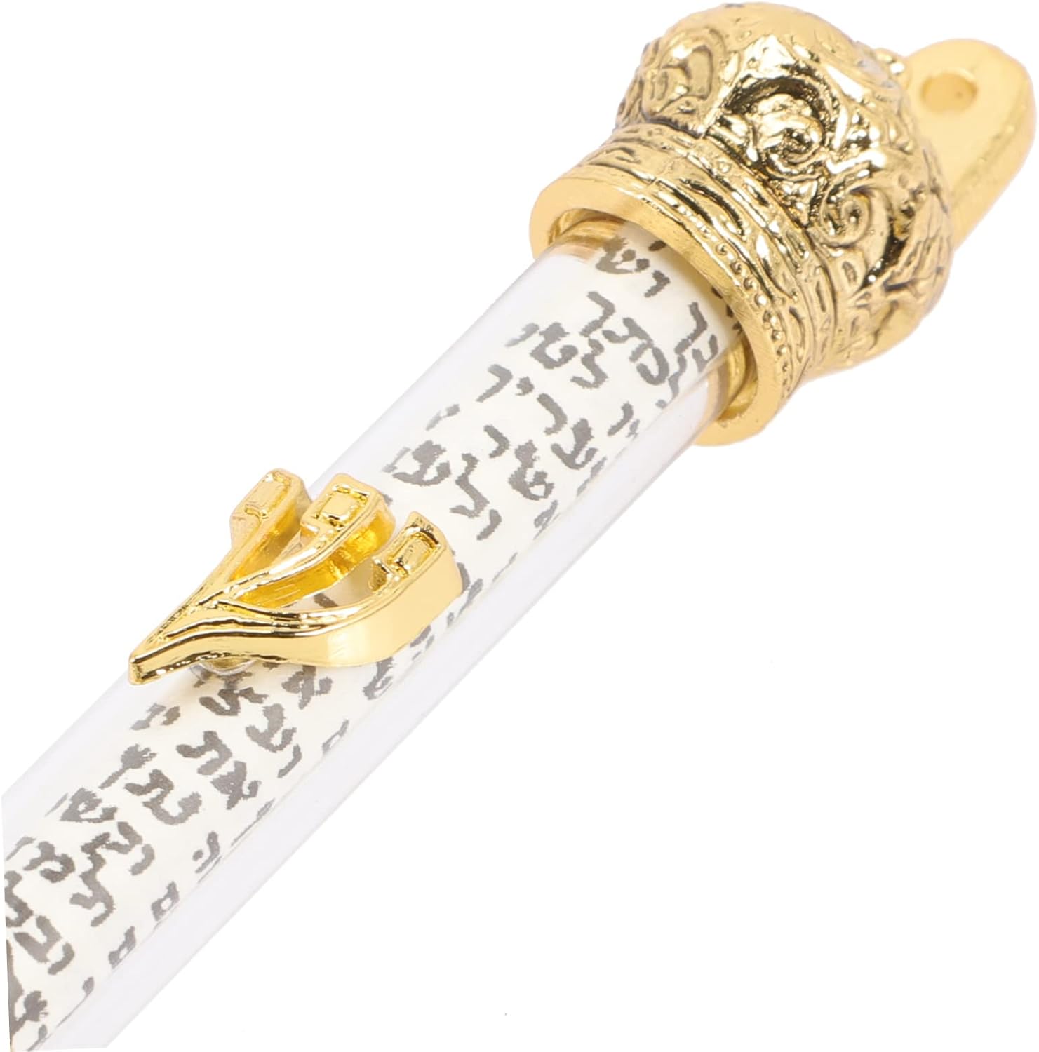 Sturdy Metal Mezuzah Scroll Door Ornament