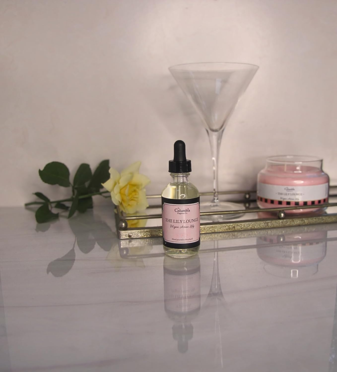 Columbia The Lily Lounge Scented Oil 2oz for Diffusers