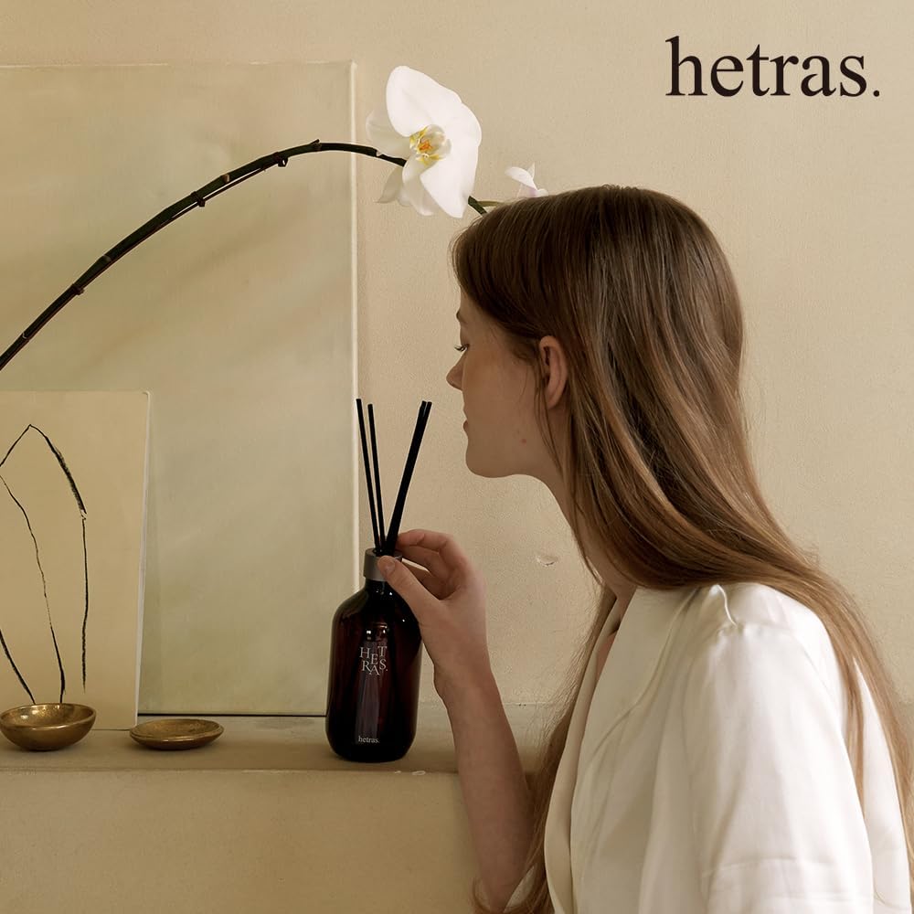HETRAS Premium Reed Diffuser Set 169 Fl Oz 2 Pack
