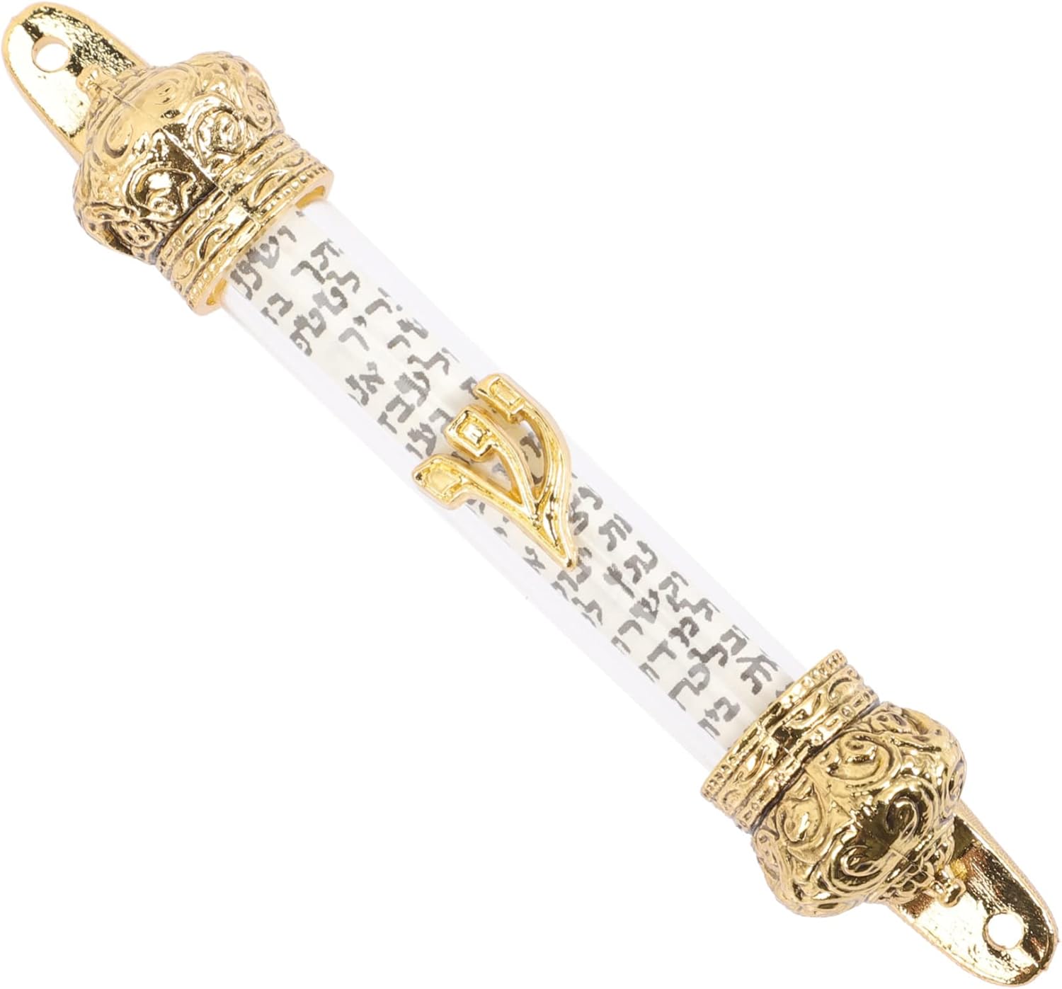 Sturdy Metal Mezuzah Scroll Door Ornament