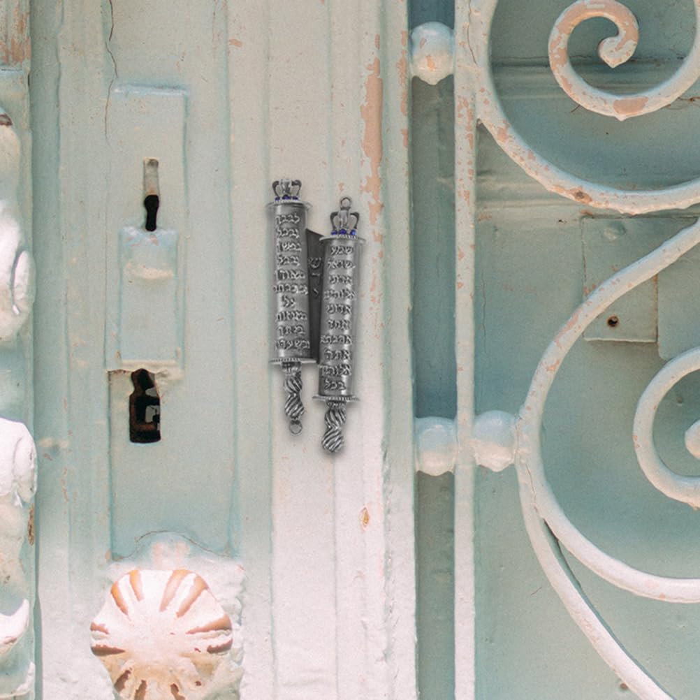 PRETYZOOM 2pcs Mezuzah Door Decor for Jewish Homes