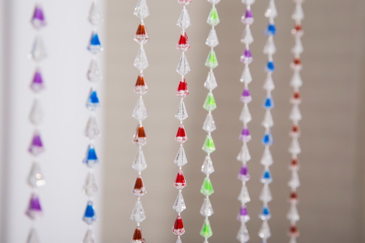 THY COLLECTIBLES Acrylic Beaded Curtain for Windows and Doors