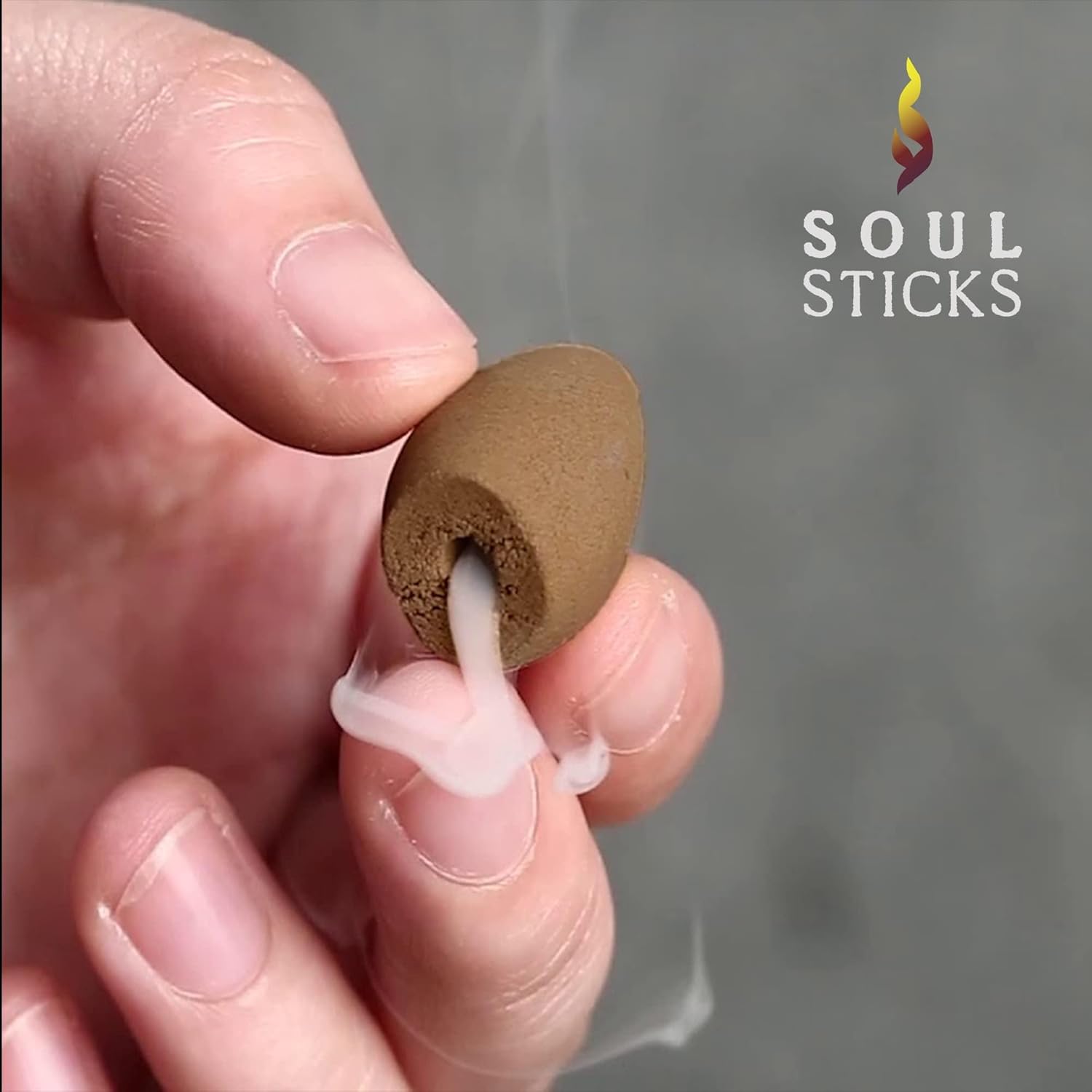 Soul Sticks Backflow Incense Cones - 40PCS White Sage Cleansing Set