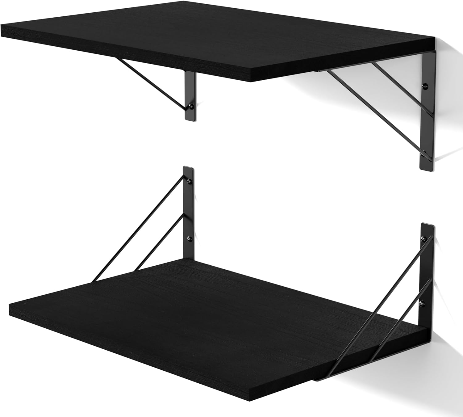 Love-KANKEI Deep Floating Shelves Set of 2 for Wall