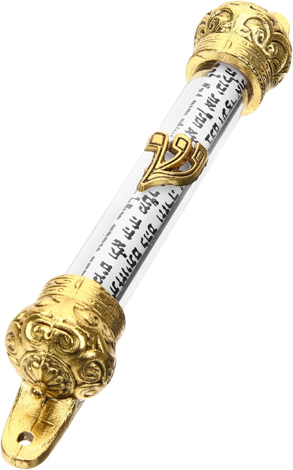 Sturdy Metal Mezuzah Scroll for Home Door