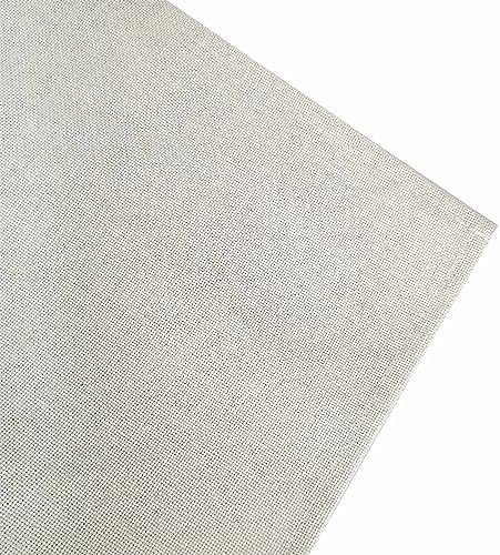 Brown and White Door Curtain Panel 17x57 Inch Split Door Divider