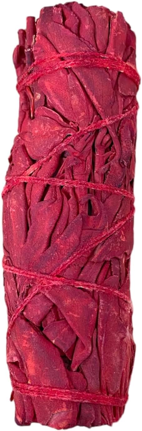3 Dragons Blood Sage Smudge Sticks 4 Inch Hand Tied All Natural