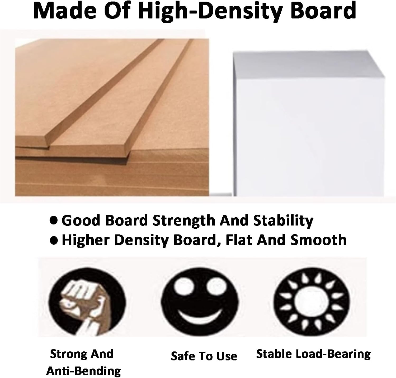 ZDMEI Cube Display Pedestal Stand 200KG Load White 40x120cm