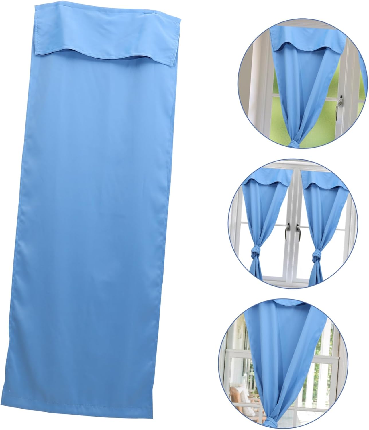 PRETYZOOM Blackout Door Curtain for Privacy and Room Darkening
