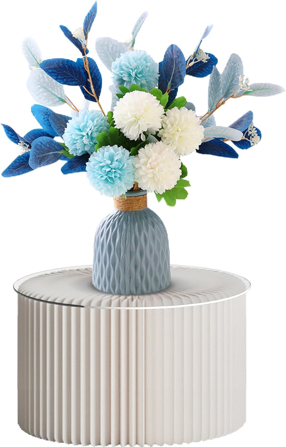 Visufy Foldable Cardboard Cylinder Stand for Parties