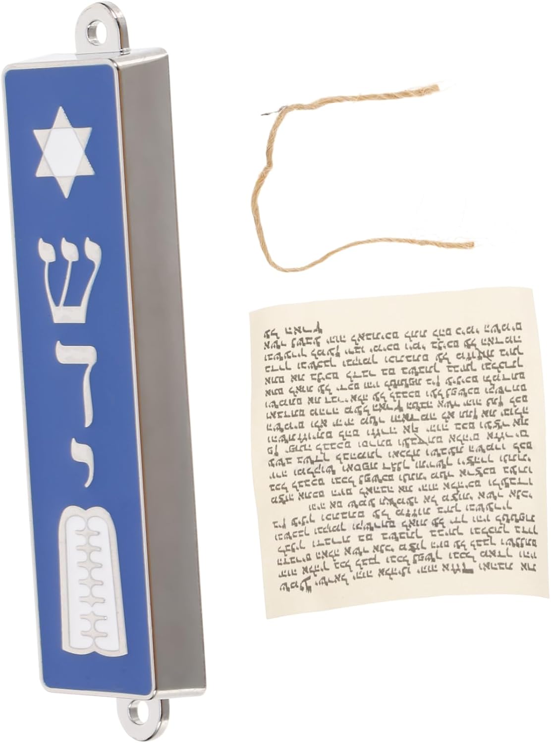 GARVALON Star Mezuzah with Holy Scroll
