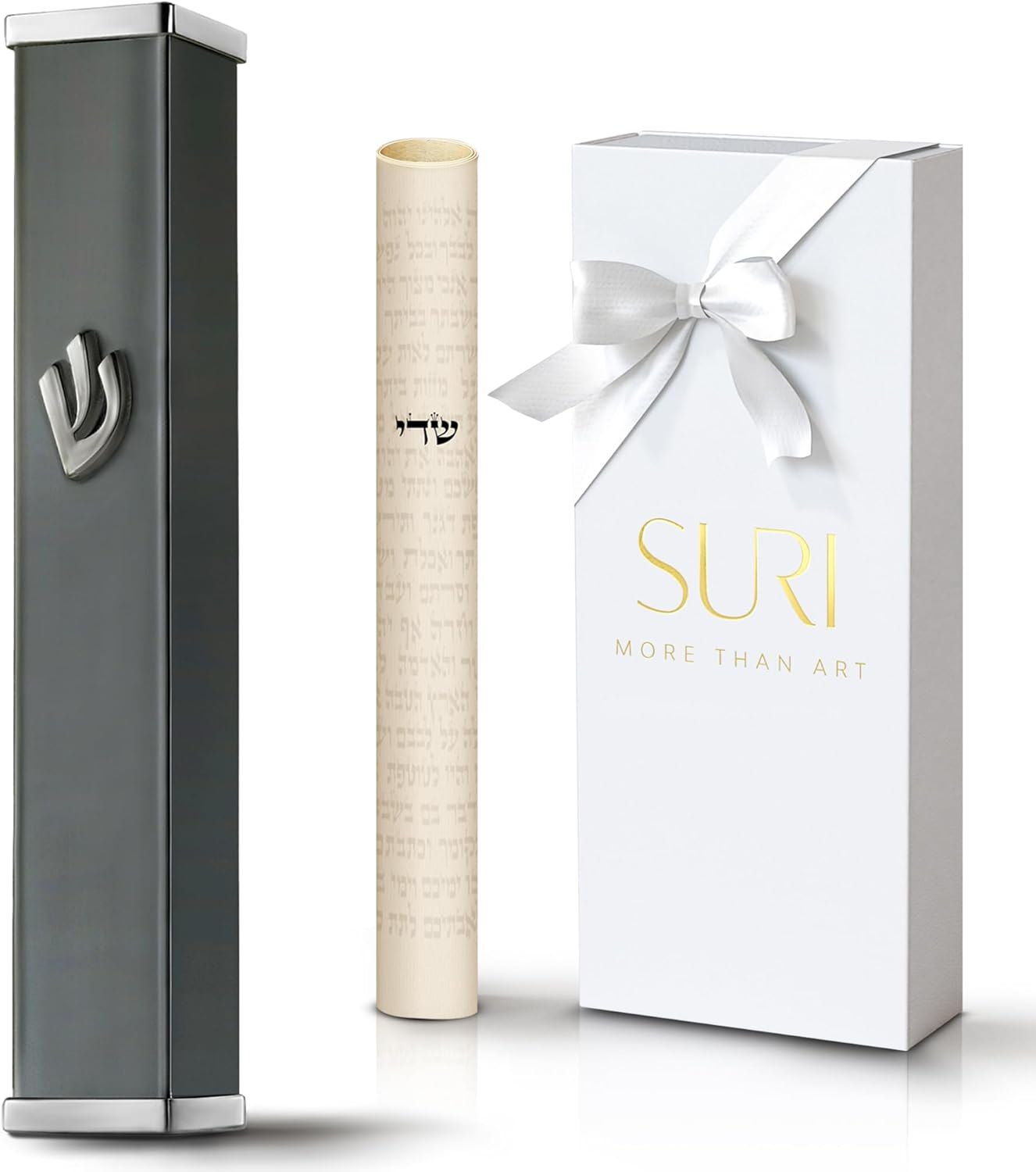Stylish Mezuzah for Door with Scroll