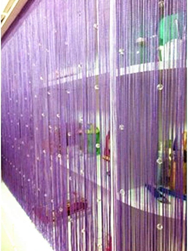 MeiBoAll Crystal Beaded Curtain 39x79in
