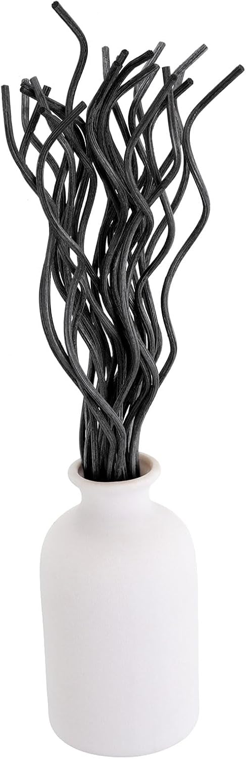 PATIKIL 28CM Rattan Diffuser Sticks 50 Pcs Black