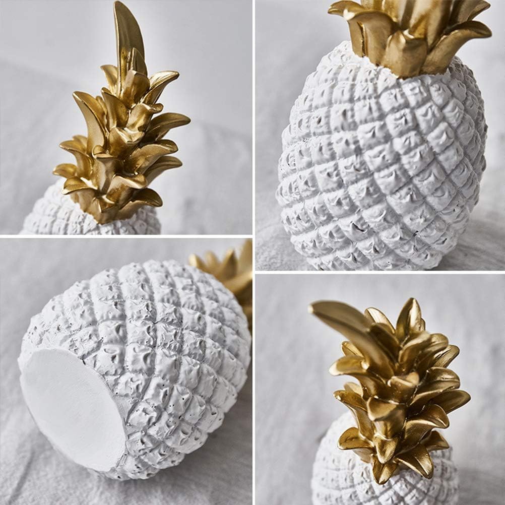 Creative Pineapple Room Decor Ornament 1 Piece Gold