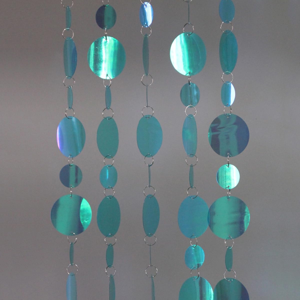 5 Strips Sequin Beaded Curtain 39 Inch