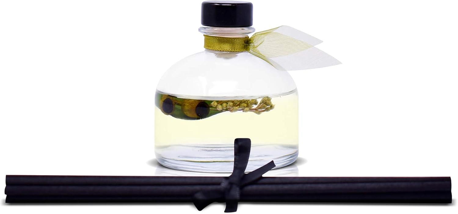 LOVSPA Eucalyptus Reed Diffuser Set Fresh Aromatherapy Gift for Family