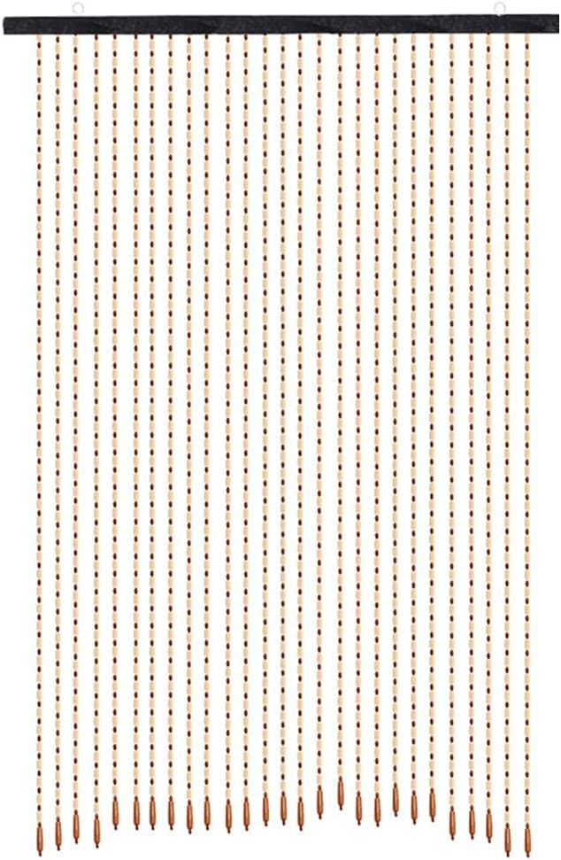 27 Strands Wood Bead Curtain for Doorways