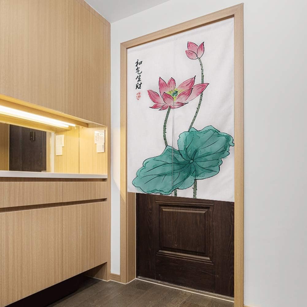 Japanese Noren Door Curtain Cotton Linen Home Decor