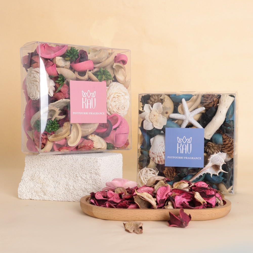 KAV Potpourri Bowl Filler 14 oz Pretty Pink Rose Scent