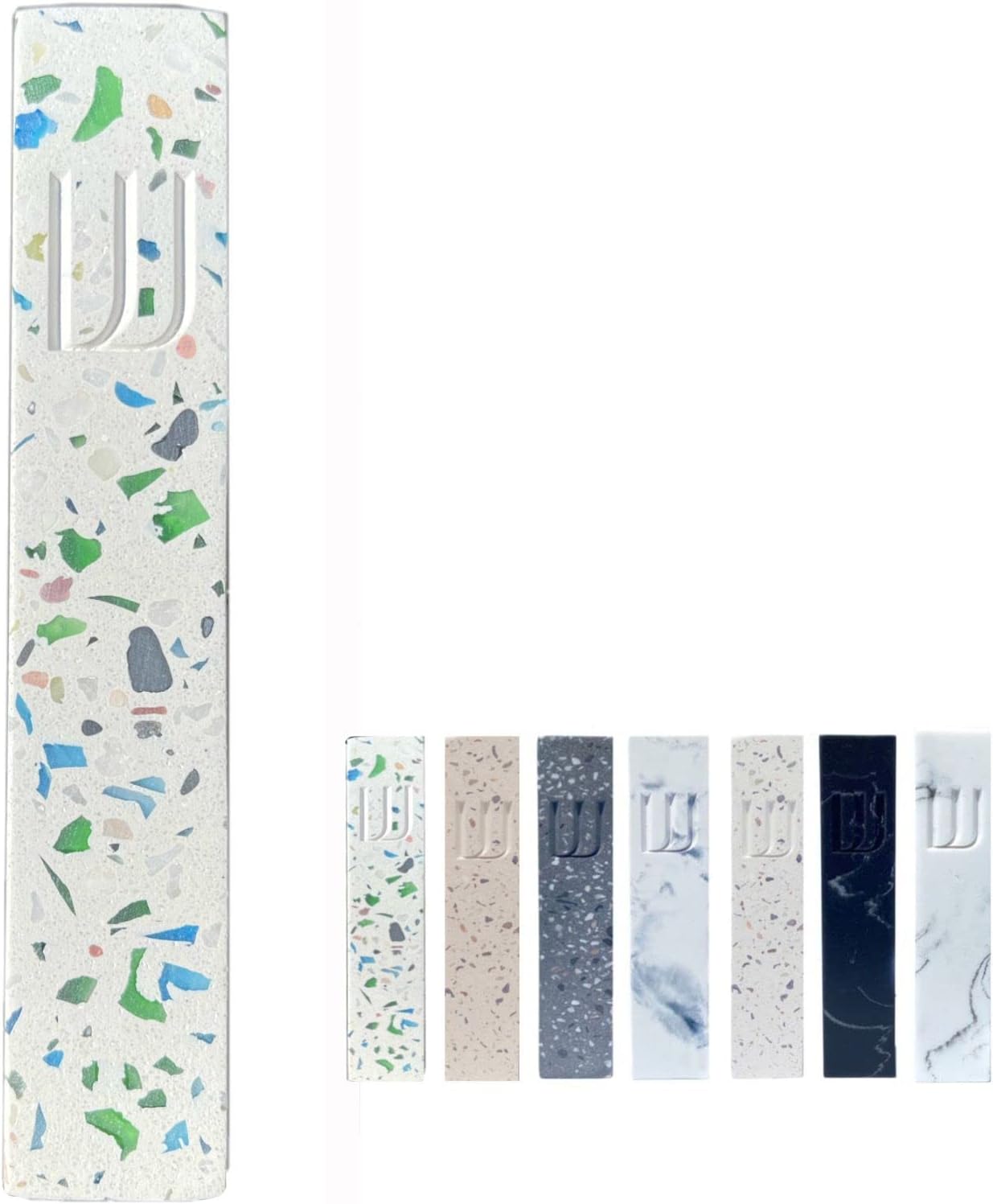 AS Modern Terrazzo Mezuzah Case 5 Inches