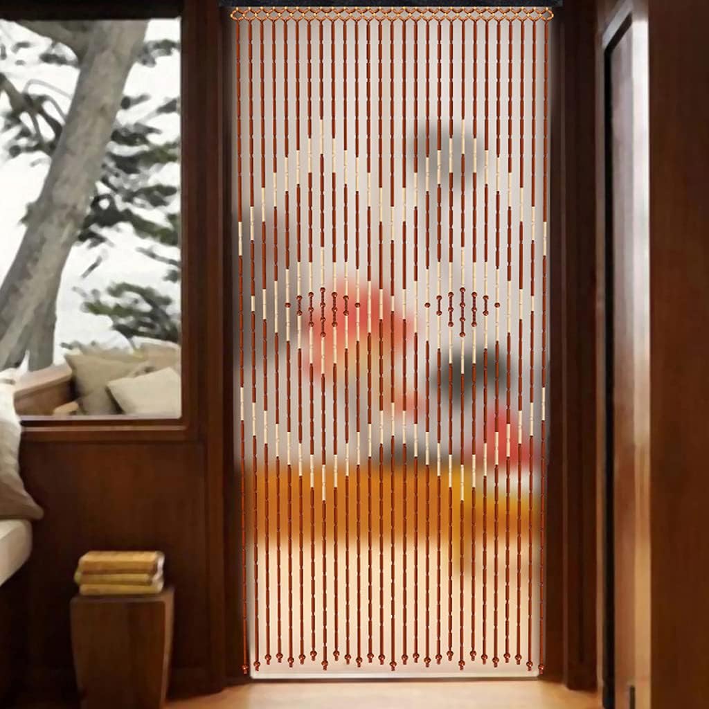 27 Strands Bamboo Wood Curtain for Doorways