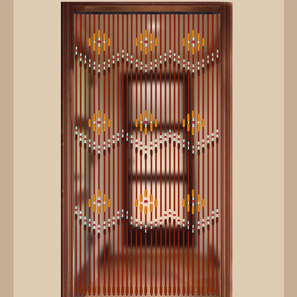 32 Strands Wood Beaded Curtain for Doorways and Closets