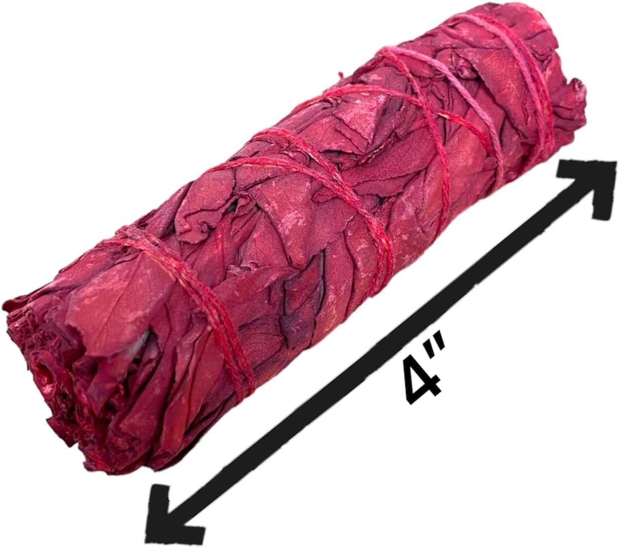 3 Dragons Blood Sage Smudge Sticks 4 Inch Hand Tied All Natural