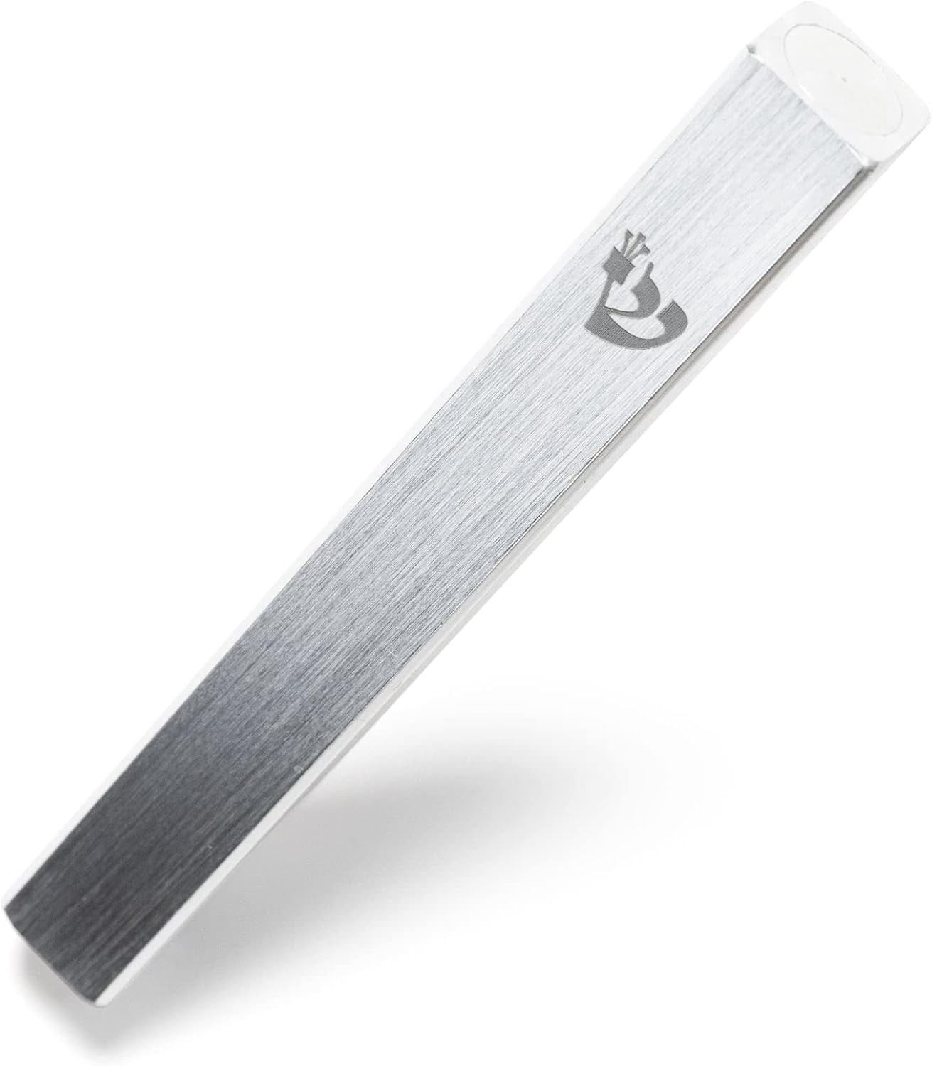 Stick On Aluminium Judaica Door Mezuzah 12cm Scroll Holder