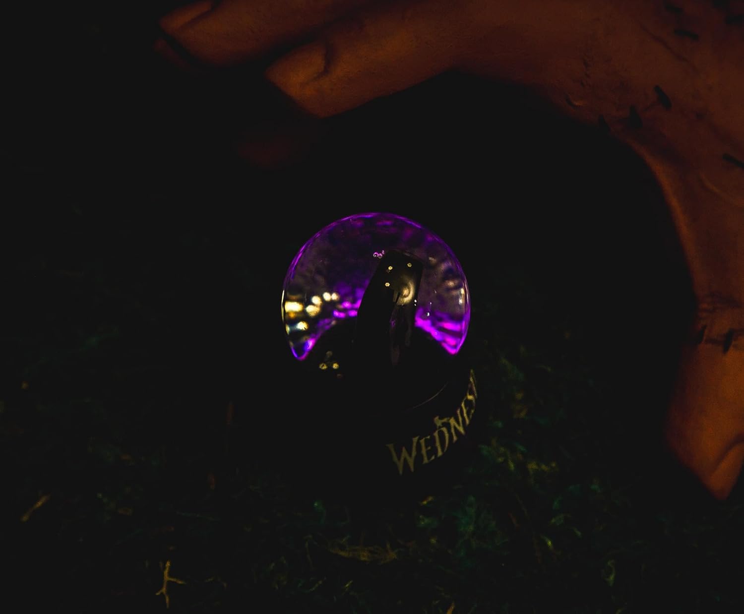 Wednesday Addams Light-Up Snow Globe 3 Inches Tall