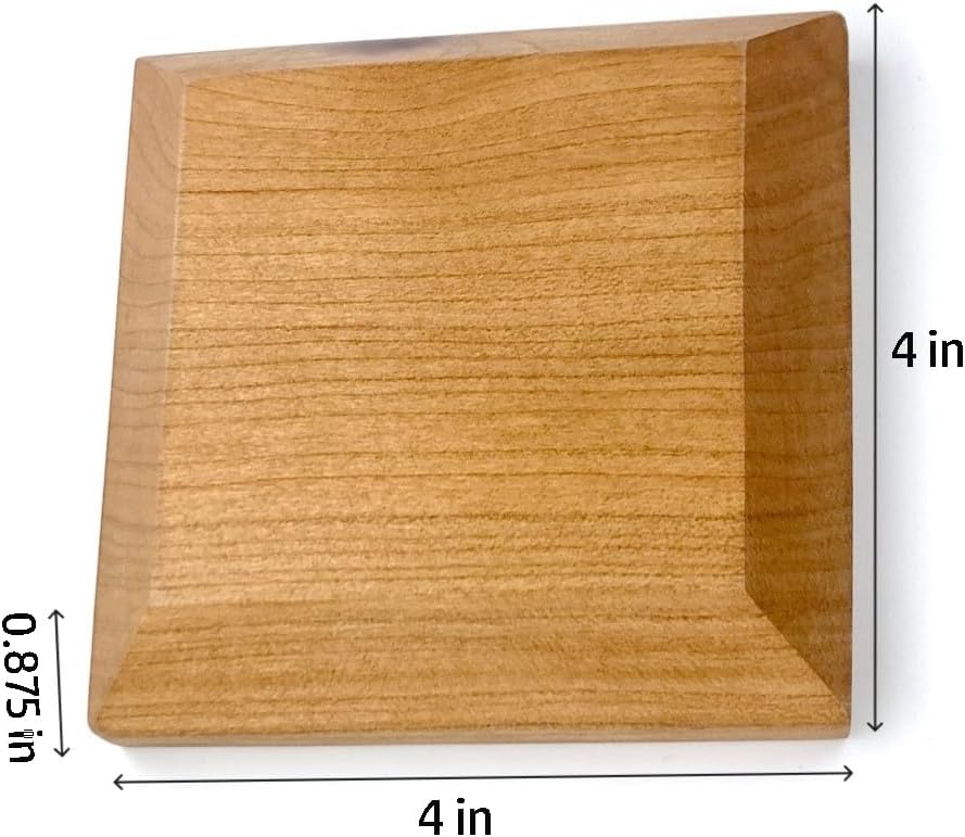 WIN CHAMP Solid Cherrywood Pedestal Display Base