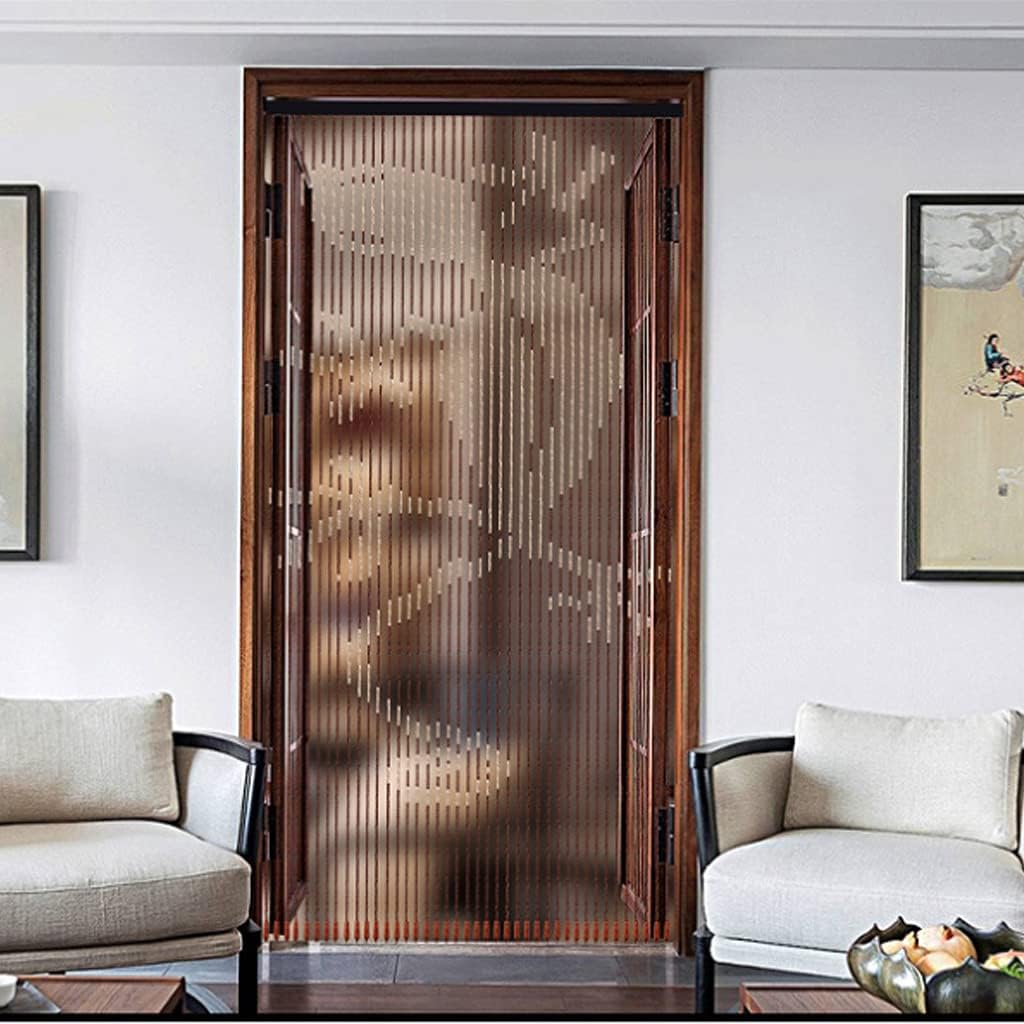 QPZK Doorway Curtain Beaded Panels 90x190cm