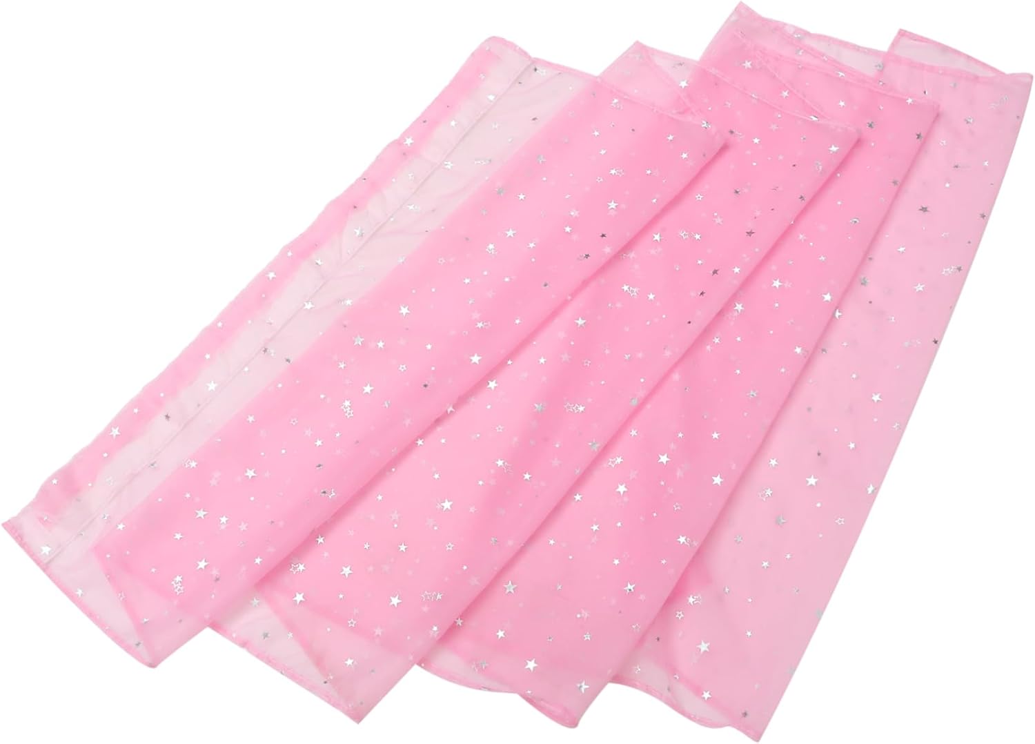 Stars Pattern Sheer Curtain for Living Room