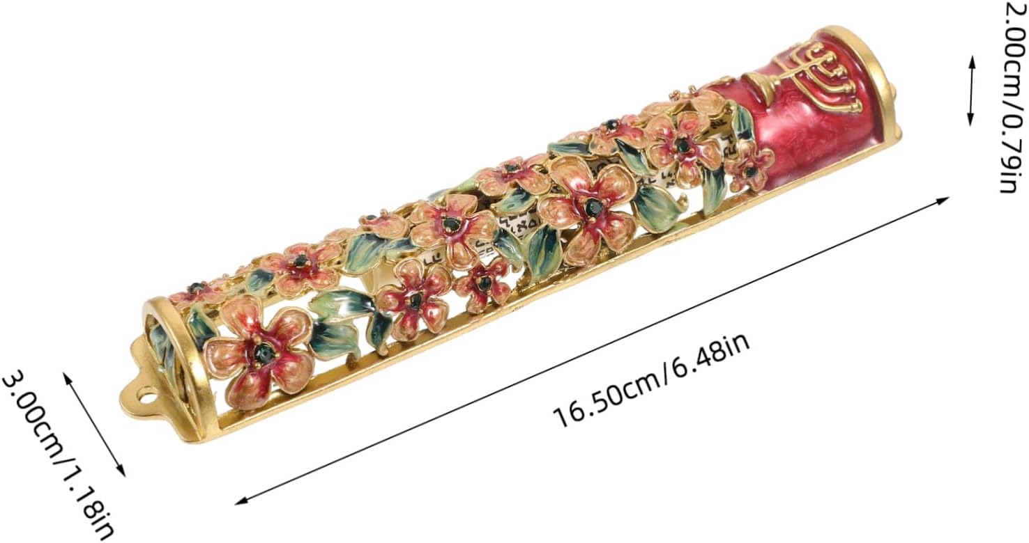 STOBAZA Mezuzah Door Decoration with Kosher Scroll