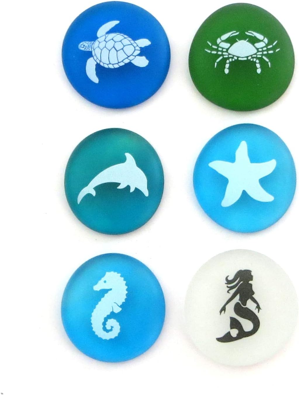 Lifeforce Glass Mermaids Message Sea Life Stones