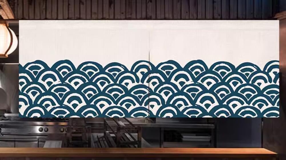 Japanese Sushi Bar Noren Curtain Panel Door Curtain