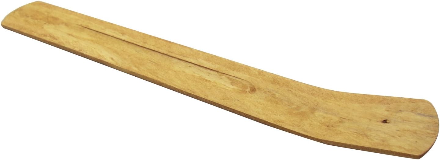 TRENDBOX 5pcs Plain Wood Incense Stick Holder Burner Ash Catcher