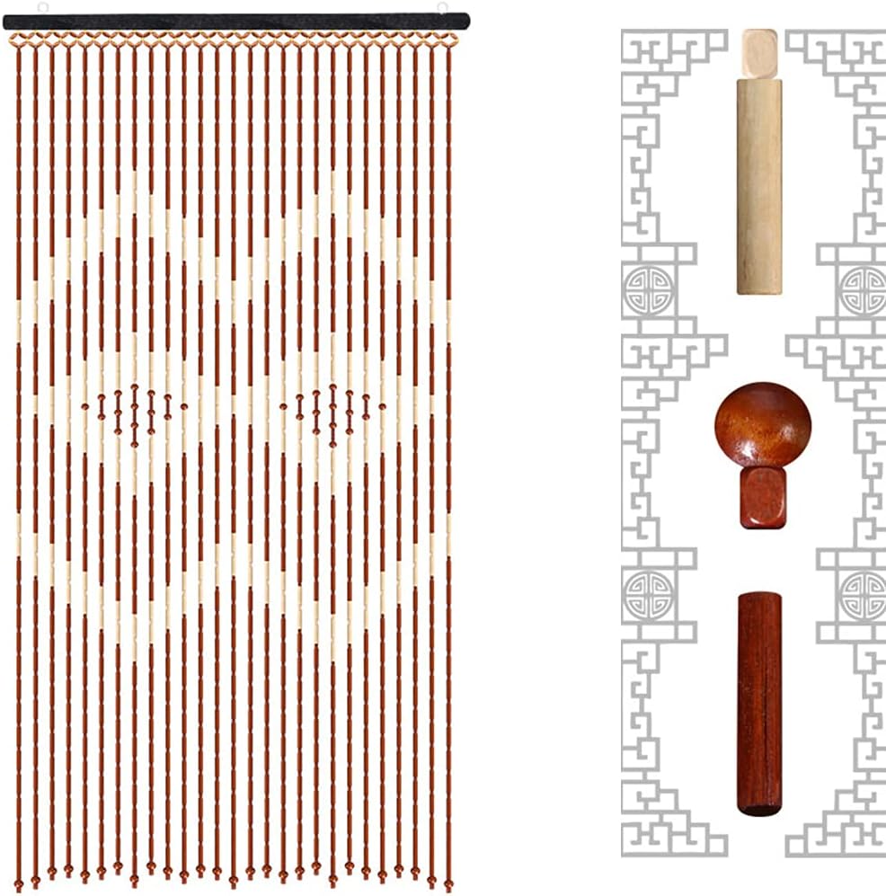 27 Strands Bamboo Wood Curtain for Doorways